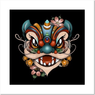 foo dog Posters and Art